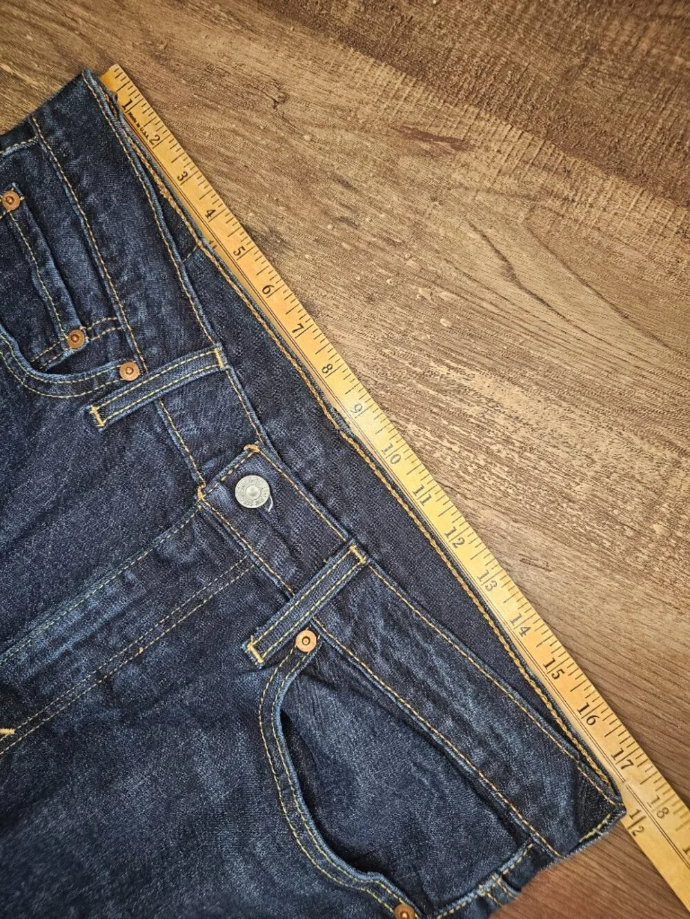Levi’s 510 Skinny Fit Zipper Fly Jeans W36 L32 36x33 Dark Indigo Wash Blue Denim